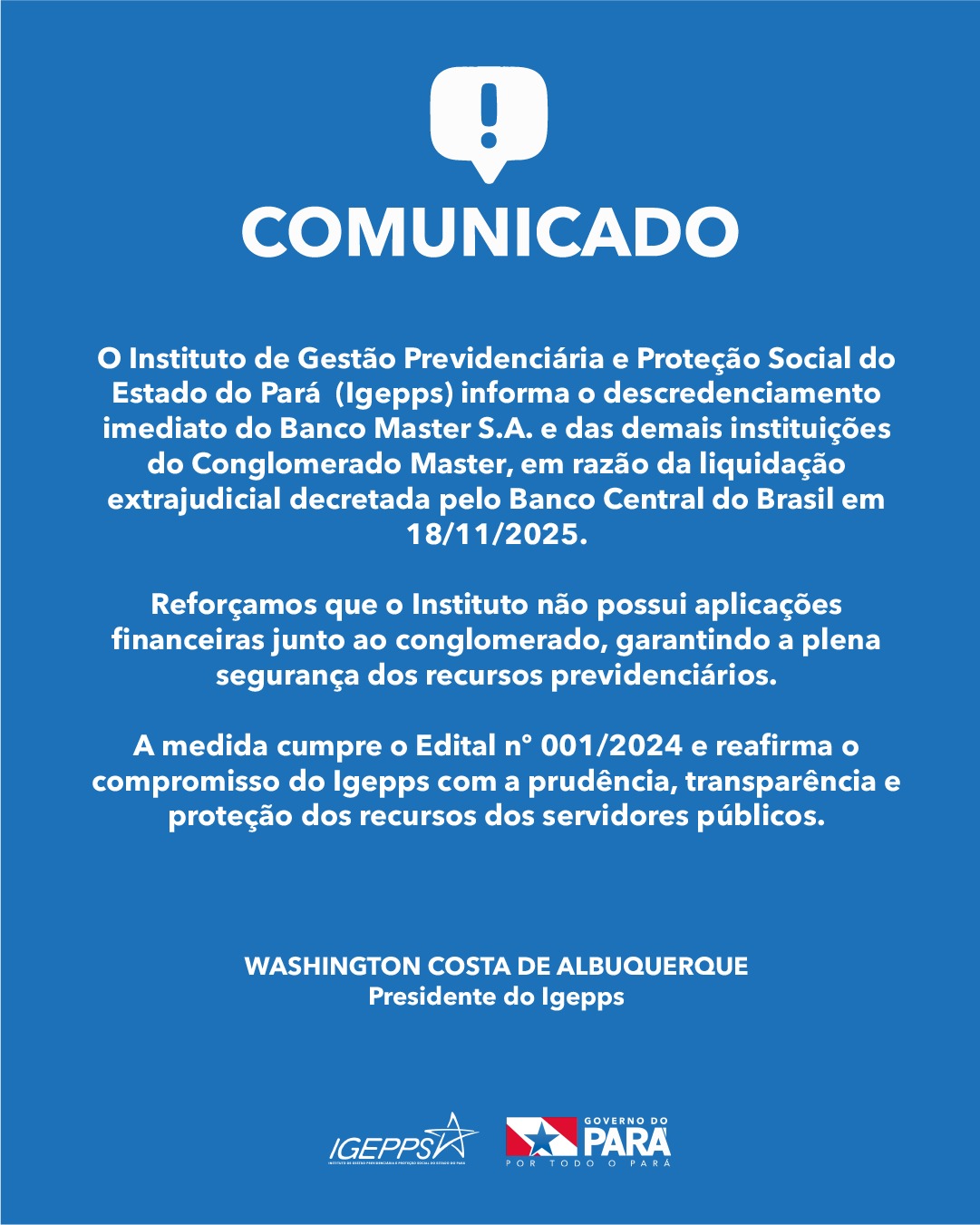 COMUNICADO